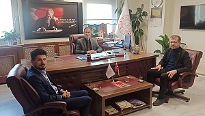 KAMİMDER'DEN DULKADİROĞLU İLÇE MİLLİ EĞİTİM MÜDÜRÜ HÜSEYİN MART'A ZİYARET