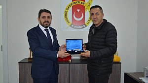 Mutlu Kaya, Akdeniz Gazeteciler Cemiyeti’ni Ziyaret Etti