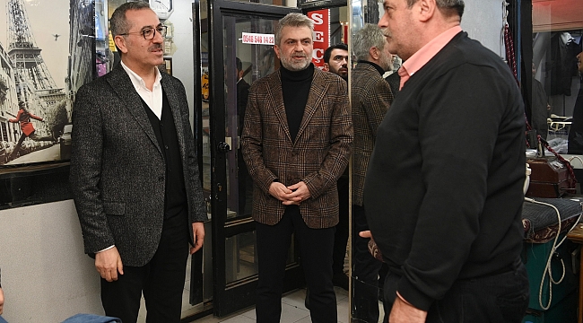 Başkan Güngör, Yenişehir İş Hanı’nda