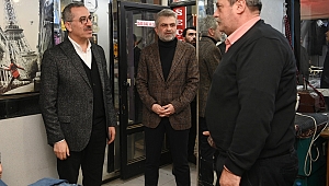 Başkan Güngör, Yenişehir İş Hanı’nda