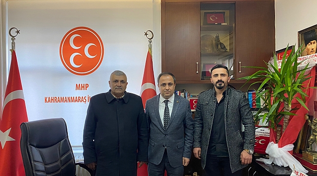 BİRLİK BAŞKANI VAKKAS KUZU'DAN MHP İL BAŞKANI DEMİRÖZ'E HAYIRLI OLSUN ZİYARETİ
