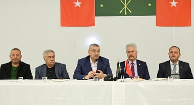 CELALETTİN GÜVENÇ KAFKAS HEMŞEHRİLERİMİZLE BİR ARAYA GELDİ