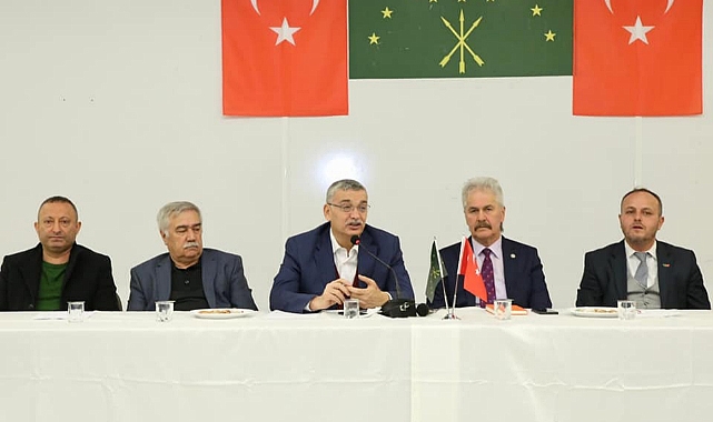 CELALETTİN GÜVENÇ KAFKAS HEMŞEHRİLERİMİZLE BİR ARAYA GELDİ