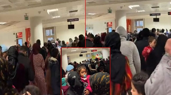 ÇOCUK HASTANESİNDE YOĞUN KALABALIK DERT YARATIYOR