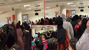 ÇOCUK HASTANESİNDE YOĞUN KALABALIK DERT YARATIYOR