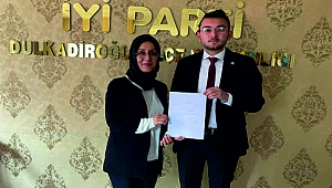 Dulkadiroglu İyi Parti Kadın Kolları Başkanlığına Sezen Çolak Büker Getirildi
