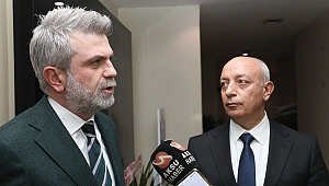 GÖRGEL VE EKİBİNDEN REKTÖR BAKAN’A “HAYIRLI OLSUN” ZİYARETİ