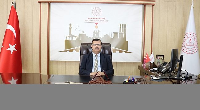 İL MİLLÎ EĞİTİM MÜDÜRÜ KAHRAMAN'IN 10 OCAK ÇALIŞAN GAZETECİLER GÜNÜ MESAJI