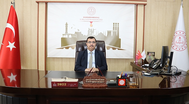İL MÜDÜRÜ KAHRAMAN’IN 1.DÖNEM SONU MESAJI