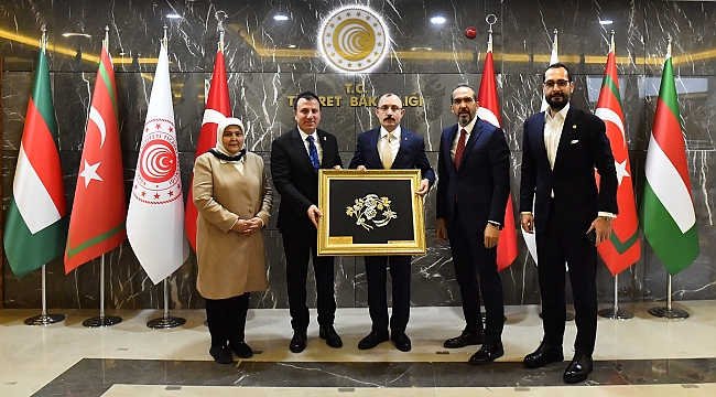 İŞ DÜNYASINDAN BAKAN MUŞ’A ZİYARET