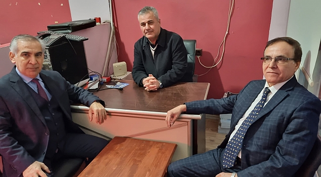 İYİ PARTİ KURUCU İL BAŞKANI FARUK ATLI'DAN GAZETECİLER GÜNÜ DOLAYISIYLA GAZETEMİZE ZİYARET