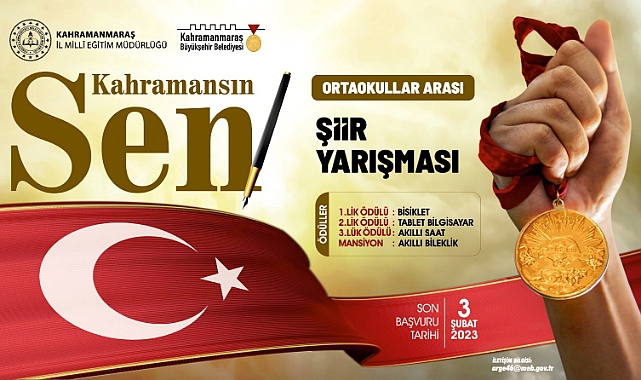 ‘Kahramansın Sen’ Yarışmasında Başvurular Sürüyor