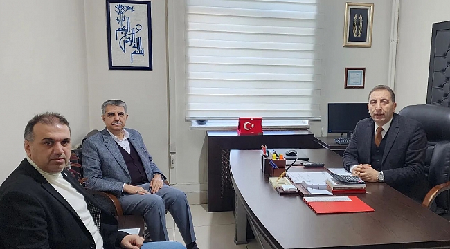 Küçükdevlet ve Atakan'dan Valilik Yazı İşleri Müdürü Yılmaz'a Hayırlı Olsun Ziyareti