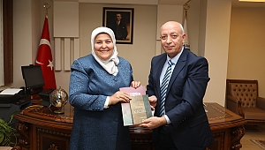 MİLLETVEKİLİ HABİBE ÖÇAL’DAN, REKTÖR BAKAN’A “HAYIRLI OLSUN” ZİYARETİ
