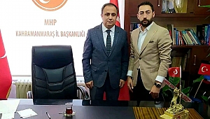 YADER İl Başkanı Gökhan Gün'den Mhpİ İl Başkanı Vahit Demiröz'e Hayırlı Olsun Ziyareti