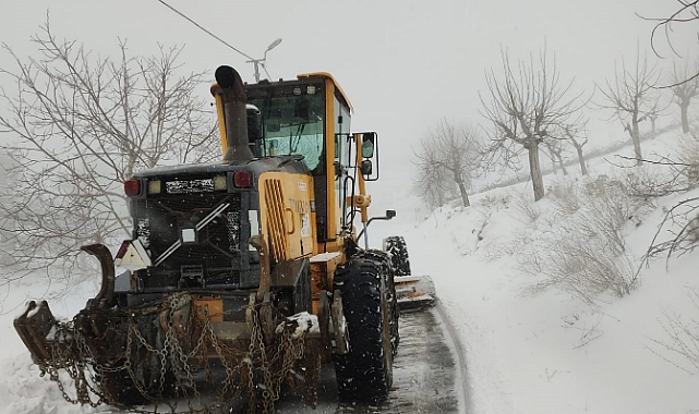 Yollar Büyükşehir’le Ulaşıma Açık Tutuluyor