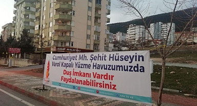 Banyo ve Duş Sorunu Onikişubat Belediyesi ile Büyük Oranda Çözülüyor
