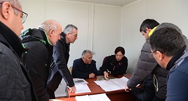 Başkan Güngör, Bakan Soylu ile Birlikte Konteyner Kentte İncelemelerde Bulundu