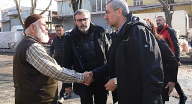 Başkan Güngör’den Hal Esnafına Ziyaret