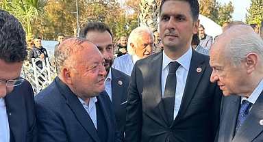 Başkan Ömer Tarhan Bahçeli'yi Bilgiendirdi