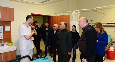 Cerrahpaşa Araştırma Üniversitesi Rektörü Aydın'dan Rektör Yasım'a Ziyaret
