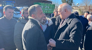 TZOB Başkanı Şemsi Bayraktar'dan Başkan Çetinkaya'ya Taziye