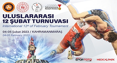 Uluslararası 12 Şubat U20 Güreş Turnuvası Kahramanmaraş’ta