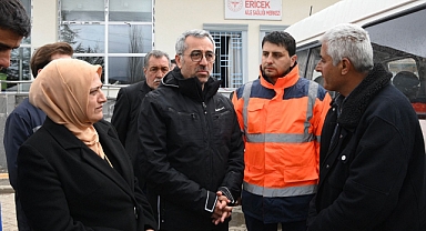 BAŞKAN GÜNGÖR, GÖKSUN’DA DEPREMZEDELERLE