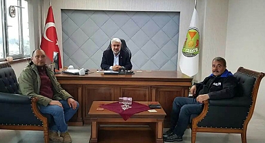 BAŞKAN MUSTAFA ÜNSAL'DAN BİRLİK BAŞKANI KUYBU'YA ZİYARET