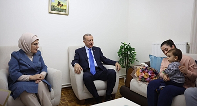 CumhurbaşkanımIz Afşinli Çelebi Ailesini Ziyaret Etti