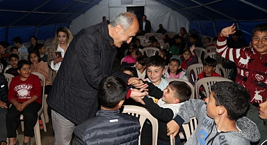 DULKADİROĞLU’NDAN ÇOCUKLARA MORAL ÇADIRI