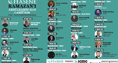 Hasene Ramazan'ı Abdülhamid Han Camii'nde
