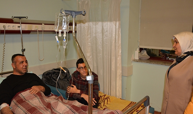 Kahramanmaraş Milletvekili Habibe Öçal, KSÜ Tıp Fakültesi Hastanesindeki Depremzedeleri Ziyaret Etti