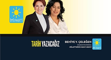 Memleket Sevdalısı Behiye Yazıcıoğlu İyi Parti K.Maraş Milletvekili A.Adayı Oldu