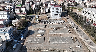 Prefabrik Çarşı’da Altyapı İmalatları Tamamlandı
