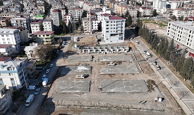 Prefabrik Çarşı’da Altyapı İmalatları Tamamlandı