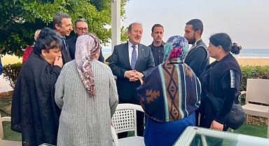 VALİ ALİ HAMZA PEHLİVAN, OTELLERDE MİSAFİR EDİLEN DEPREMZEDE VATANDAŞLARIMIZI ZİYARET ETTİ
