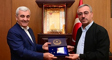 Azerbaycan Heyeti’nden Başkan Güngör’e Ziyaret