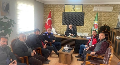 Başkan Mustafa Ünsal ve Mekin Tüzün Göksun Afşin Elbistan Ziraat Odalarını Ziyaret Ettiler