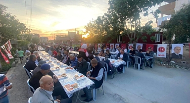 Osmaniye MHP Milletvekili Hakan Hakkoymaz ve Başkan Ömer Tarhan Teşkilatın İftarına Katıldılar