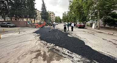 DULKADİROĞLU’NDAN EGEMENLİK MAHALLESİNDE ASFALT ÇALIŞMASI