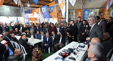 İL BAŞKANI FIRAT GÖRGEL, ONLARIN HAYALLERİ BİZİM HİZMETİMİZİN YANINA BİLE YAKLAŞAMAZ!