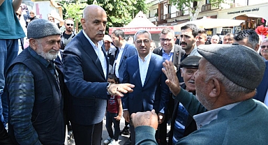 Kirişci ve Güngör, Esnaf Ziyaretlerini Sürdürüyor