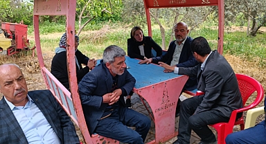Maraş'ın Meral'i İyi Parti Milletvekili Adayı Neslihan Koca Nergiz'den Nazım Çetinkaya ya Taziye Ziyareti