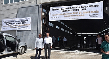 “Savunma Sanayii Başkanı Prof. Dr. İsmail DEMİR Türkoğlu Organize Sanayii Bölgesini Ziyaret Etti” 