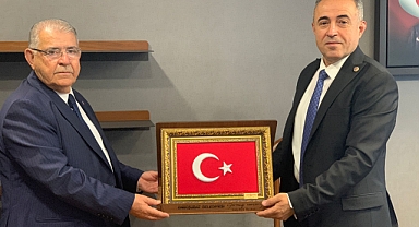 Başkan MAHÇİÇEK ten Milletvekili Karatutlu'ya Hayırlı Olsun Ziyaret