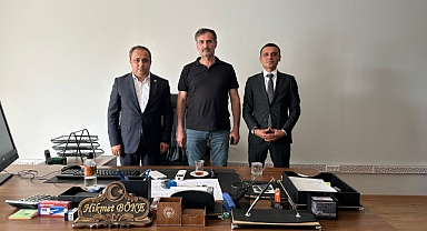 Demiröz ve Kömürcü'den DSİ Bölge Müdürü Kazım Doğru'ya Ziyaret