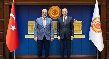 İstanbul İl Başkanı Kabaktepe'den Kurtulmuş'a Hayırlı Olsun Ziyareti