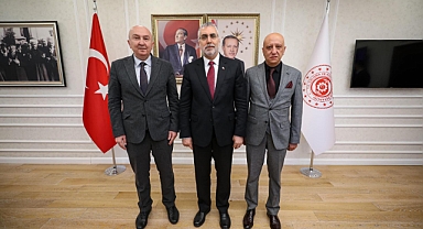 Rektör Yasım’dan Çalışma ve Sosyal Güvenlik Bakanı Vedat Işıkhan'a Ziyaret