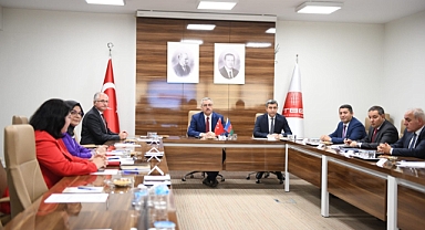 Başkan Güngör, Başkentte Azerbaycan Heyetiyle Bir Araya Geldi